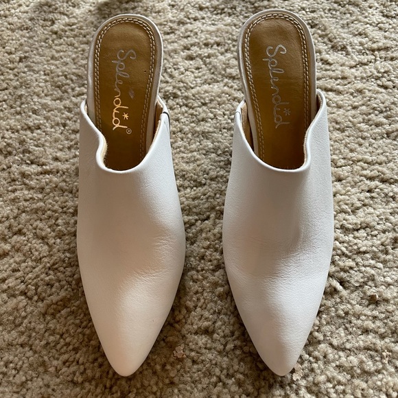 Splendid The Nala Heeled Leather Mules - Picture 3 of 5